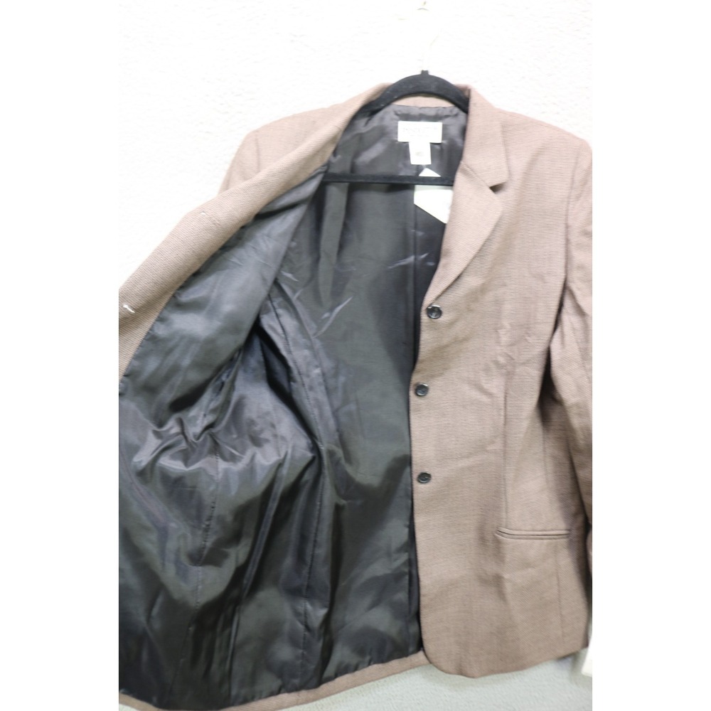 Pendleton Women's 100% Virgin Wool Button Up Long Blazer-8/T-NWT-Business-Office - Picture 6 of 13